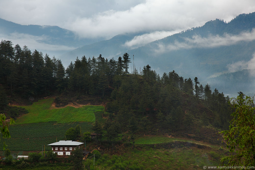 bhutan landscapes